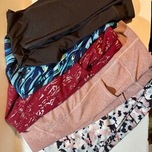 Plus size Leggings 20/22 All 5 pairs